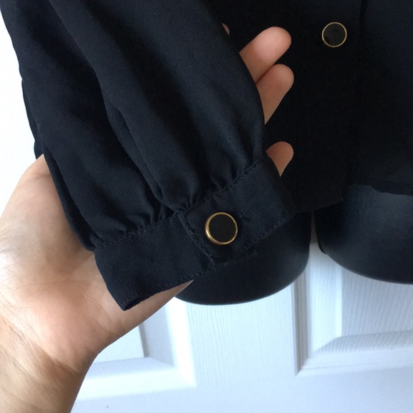 Sheer black top - Picture 5 of 8